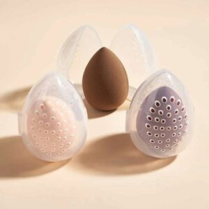 Beauty Puff Breathable Pouch - with FREE Beauty Puff