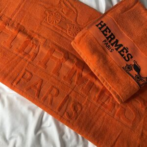 Hermes Orange Towel Set