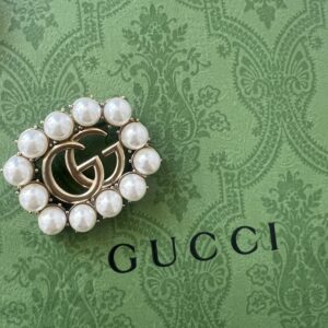 Gucci Pearl Broach